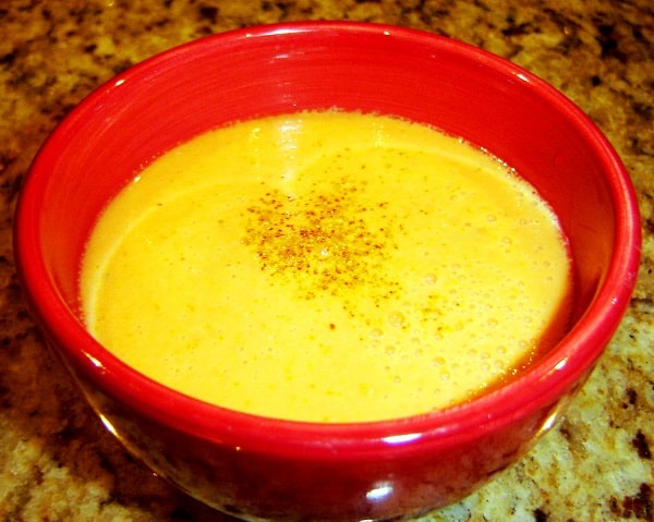 Carrot Pear Soup - Persimmon Apple Green Smoothie