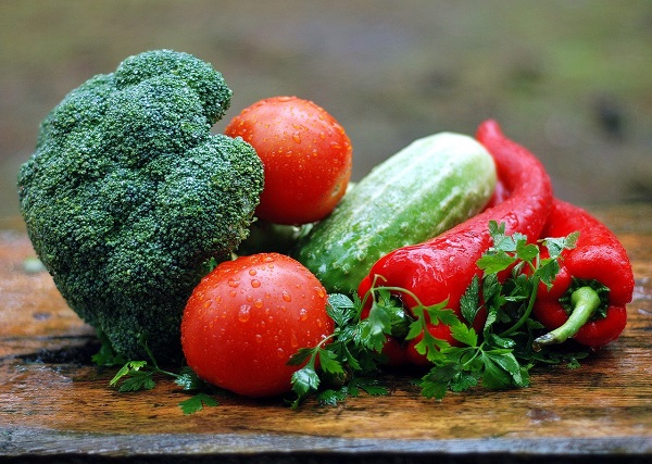 Fresh Vegetables -healing yellow food colour